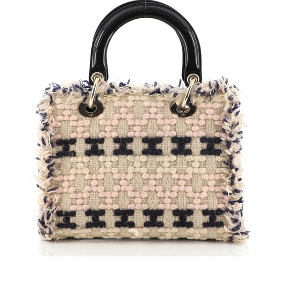 Christian Dior Tweed Handbag - Picture 4 of 9